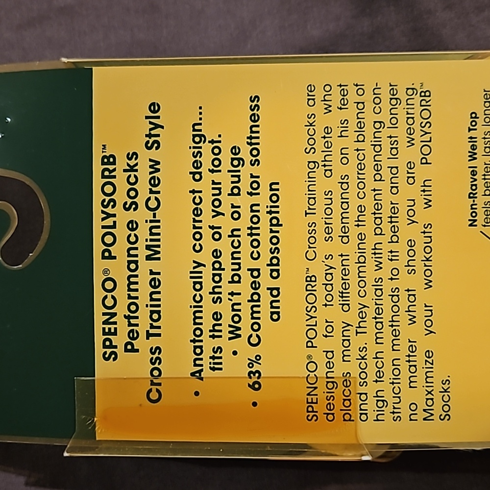 Spenco PolySorb Performance Socks - Picture 5 of 6